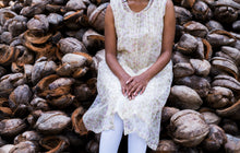Load image into Gallery viewer, Thamarai Kulam Kota & Mul Mul Tunic