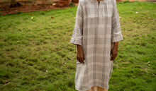 Load image into Gallery viewer, Checks & Stripes Lounge Tunic