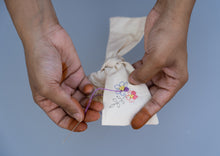 Load image into Gallery viewer, DIY Embroidery Hair Tie
