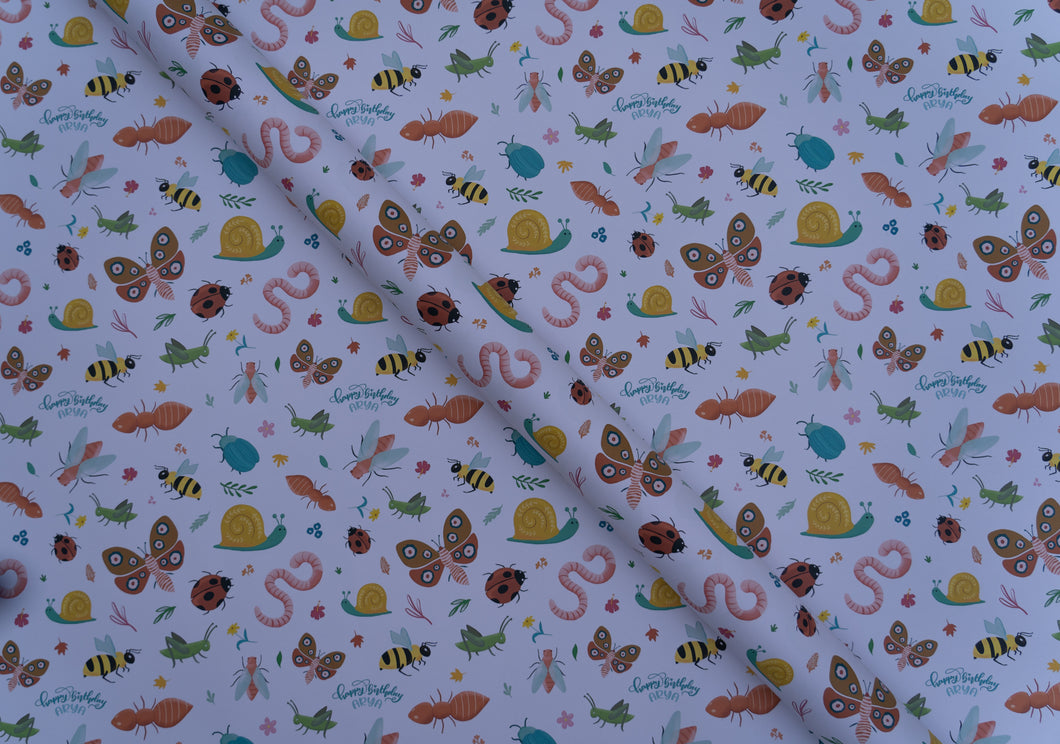 Bugs & Bees - Wrapping Paper