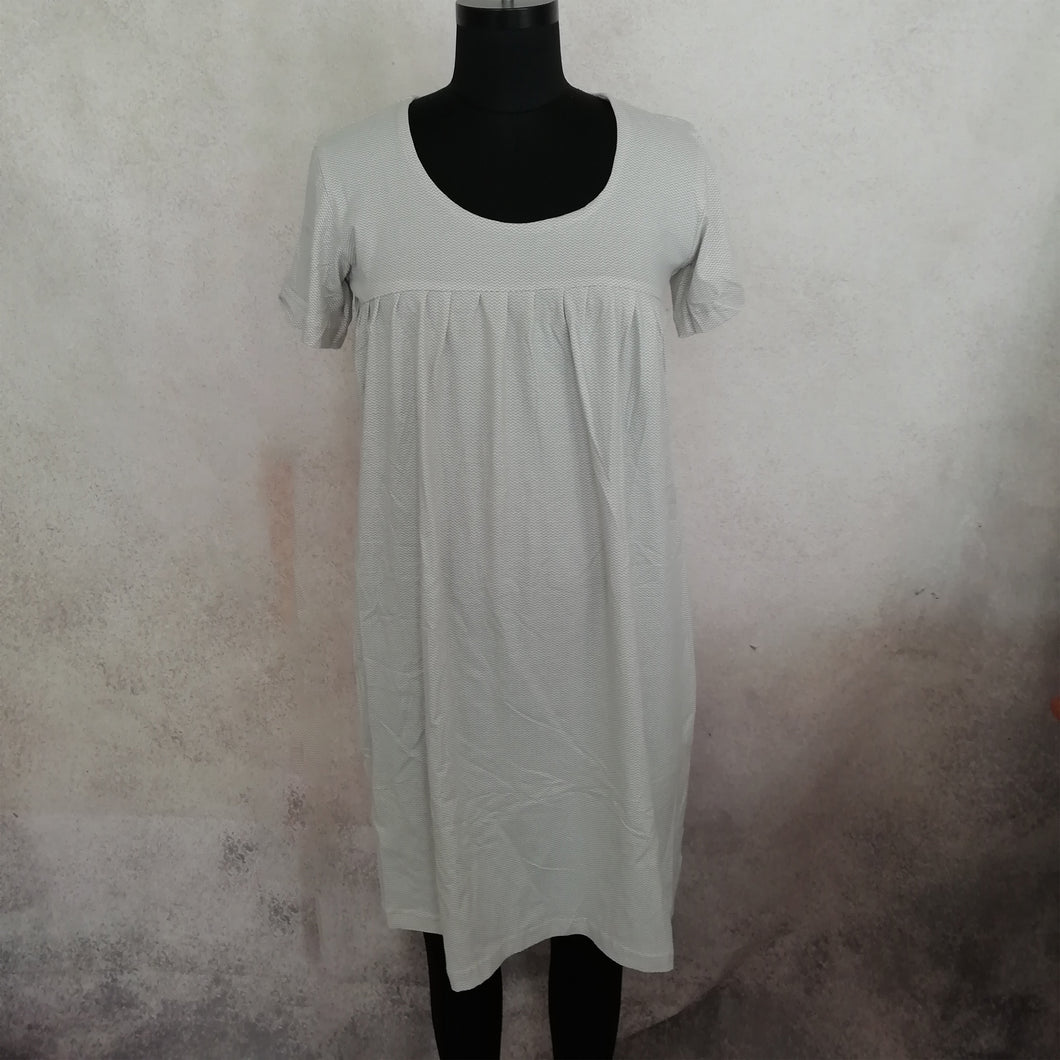Nightdress- Gray Chevron
