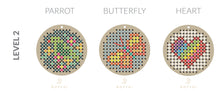 Load image into Gallery viewer, DIY Cross Stitch Circle
